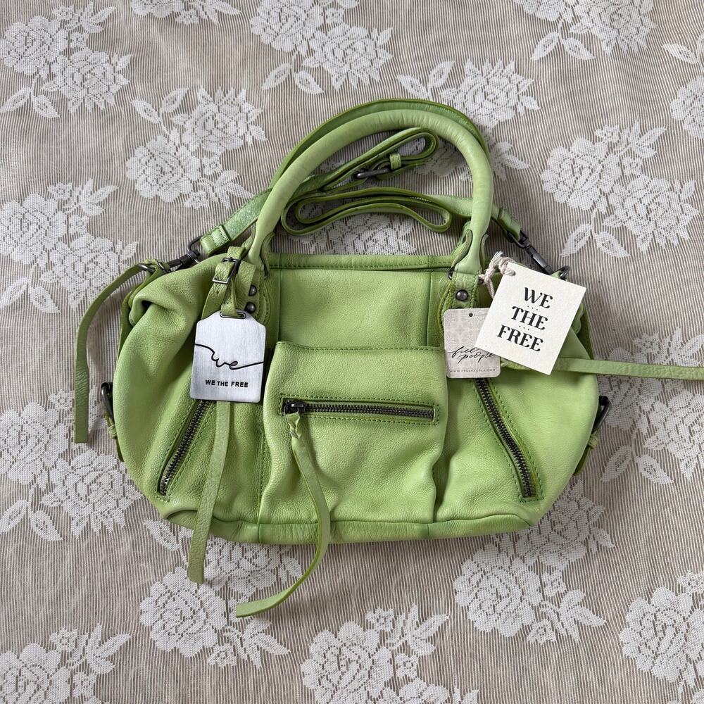 Free People We The Free Baby Emerson Bag Matcha Green NWT